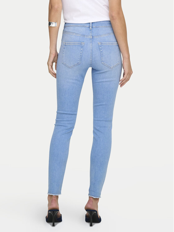ONLY ONLY Blugi Blush 15363265 Albastru Skinny Fit