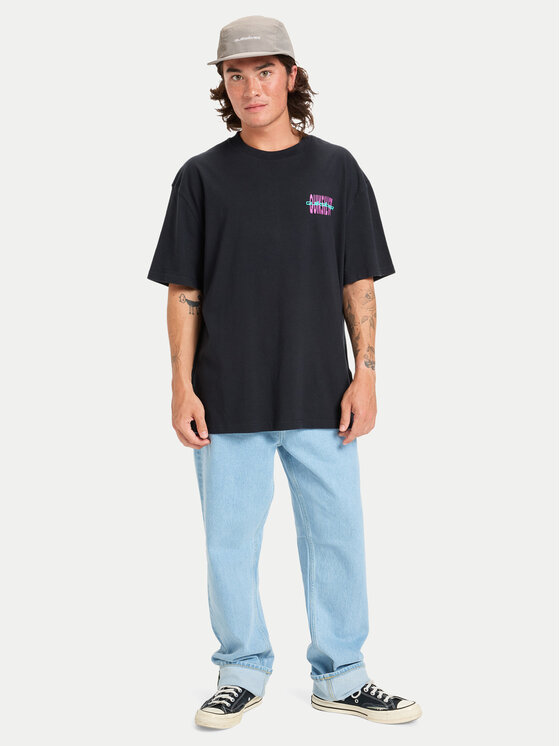 Quiksilver Quiksilver T-shirt Hw Desert Paradise EQYZT08201 Nero Comfort Fit