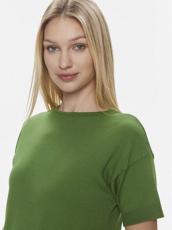 United Colors Of Benetton United Colors Of Benetton Majica 103CD102M Zelena Regular Fit