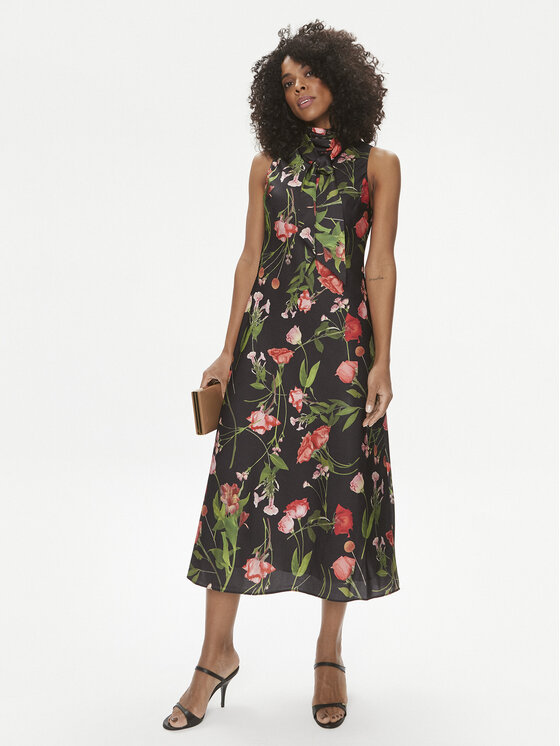 Ted Baker Ted Baker Лятна рокля Connihh 275015 Черен Regular Fit