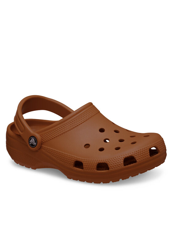 Crocs Crocs Klapki Classic 10001 Brązowy