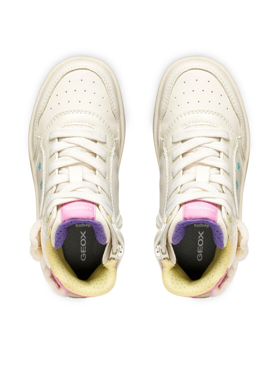 Geox Geox Sneakersy J Washiba J56HXE 0BCKN C1M0G M Bílá