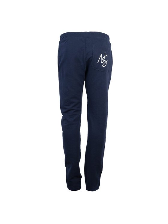 North Sails North Sails Kalhoty z materiálu 90 3204 000 | Sweatpant W Tmavomodrá Regular Fit