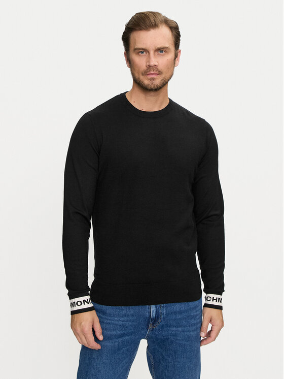 Richmond X Richmond X Πουλόβερ Artuso UMA24099MA Μαύρο Regular Fit