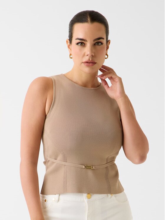 Marciano Guess Marciano Guess Πουλόβερ 181087 Καφέ Classic Fit