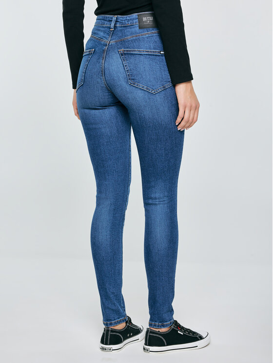 BIG STAR BIG STAR Jeansy CLARISA Niebieski Skinny Fit