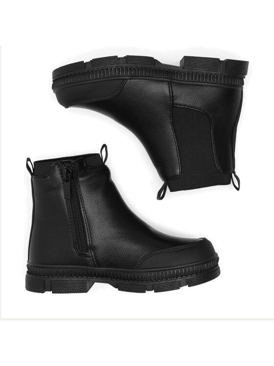 Nelli Blu Nelli Blu Polokozačky CM231205-52 Černá