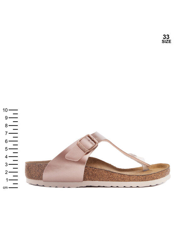 Birkenstock Birkenstock Σαγιονάρες Gizeh 1012526M Ροζ χρυσό