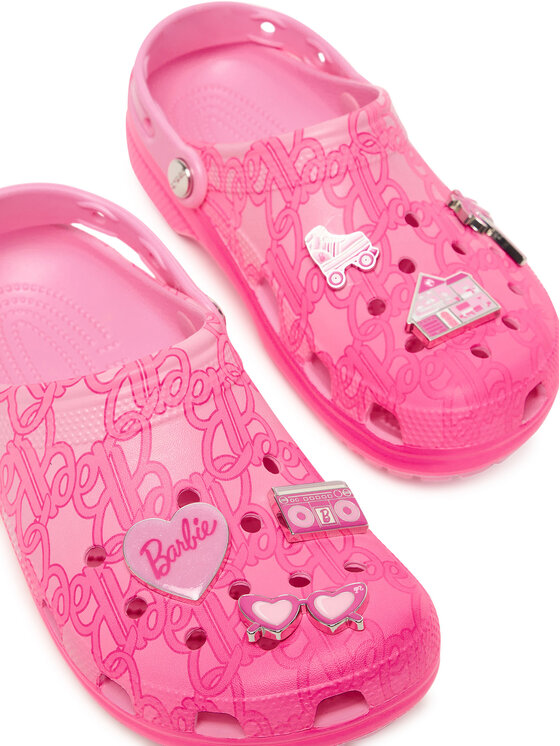 Crocs Crocs Šlepetės Barbie Classic Clog 211405 Rožinė