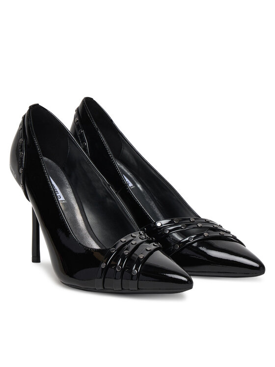 KARL LAGERFELD KARL LAGERFELD Pantofi cu toc subțire Sarabande KL30927 Negru