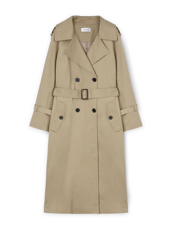 Motivi Motivi Cappotto 0061Q000561N013 Écru Regular Fit