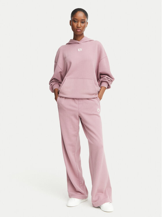 Calvin Klein Jeans Calvin Klein Jeans Majica dugih rukava LV047H223G Tamno roza Regular Fit