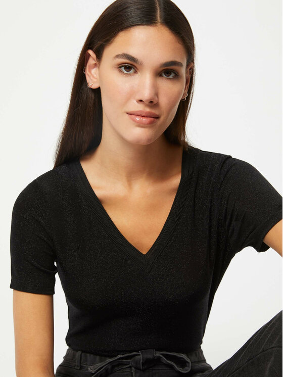 Morgan Morgan Bluse 212-DIWI Schwarz Regular Fit