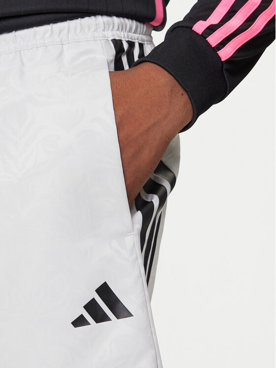 adidas adidas Szorty sportowe Common Goal JW0239 Szary Regular Fit