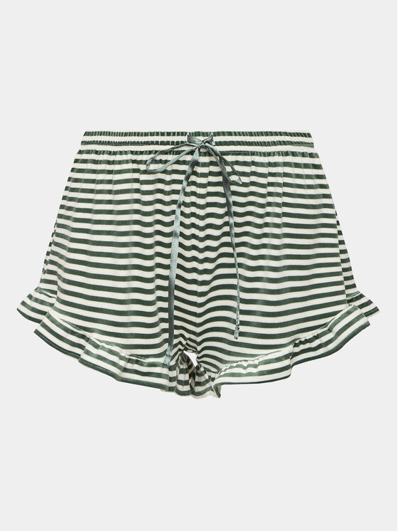 Hunkemöller Hunkemöller Pantaloni scurți pijama 203211 Verde Comfortable Fit