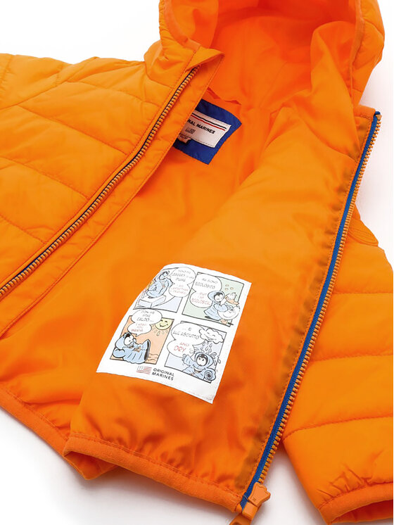 Original Marines Original Marines Demisezoninė striukė DDP2007NM Oranžinė Regular Fit