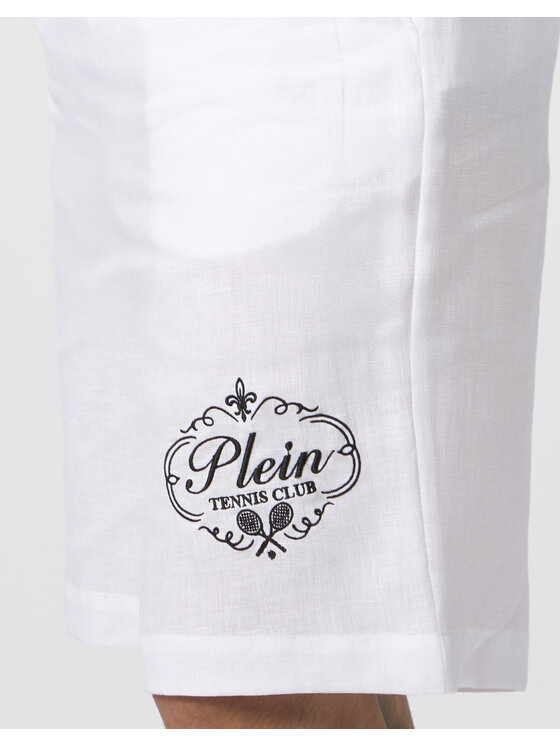 PHILIPP PLEIN PHILIPP PLEIN Szorty materiałowe 30490 Biały Regular Fit