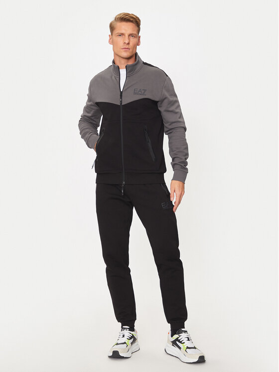 EA7 Emporio Armani Tepláková súprava 6DPV60 PJVTZ 1200 Čierna Regular Fit