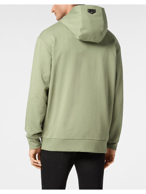 PHILIPP PLEIN PHILIPP PLEIN Felpa 9587 Verde Regular Fit