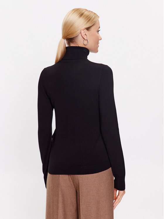 Liu Jo Liu Jo Rollkragenpullover WF3126 MA18F Schwarz Regular Fit