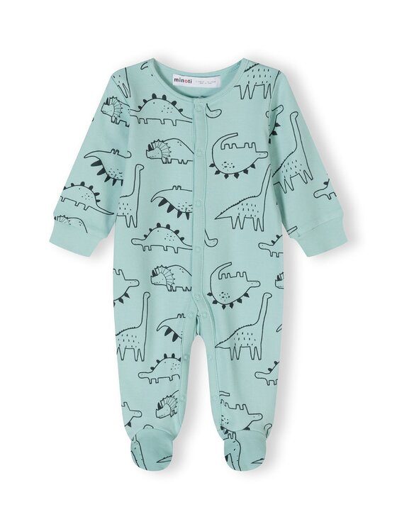 minoti minoti Pajac 24babypack9 Zielony Regular Fit