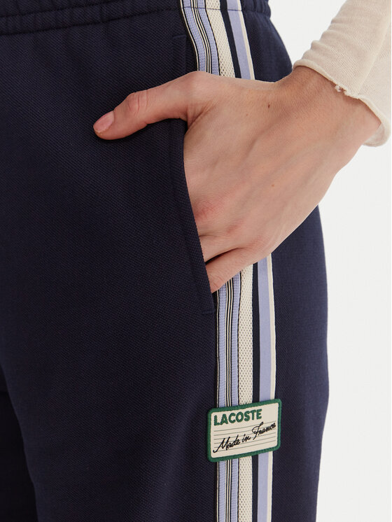 Lacoste Lacoste Sportinės kelnės XF5250 Tamsiai mėlyna Regular Fit