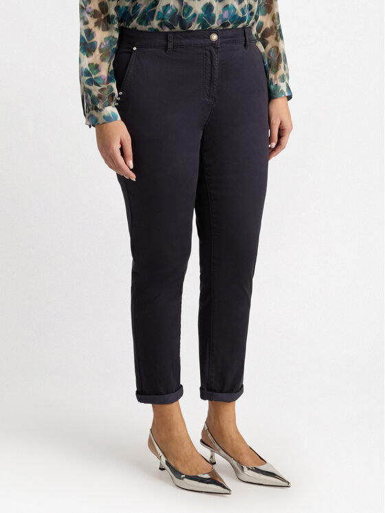 Fiorella Rubino Fiorella Rubino Pantaloni di tessuto P711T004740N034 Blu Regular Fit