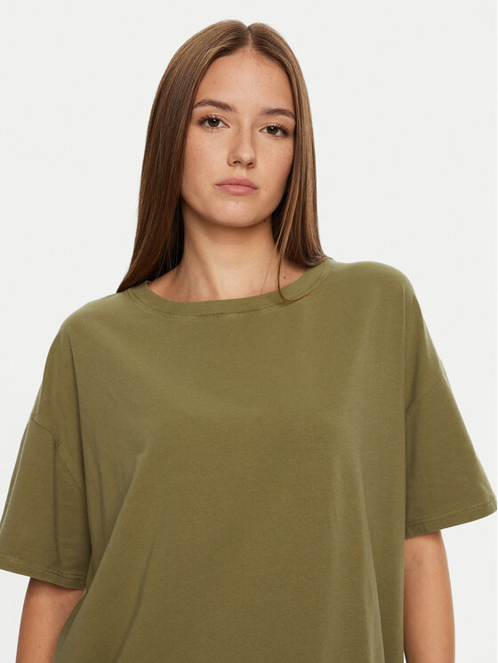 American Vintage American Vintage Футболка Pymaz PYM02AH24 Зелений Oversize