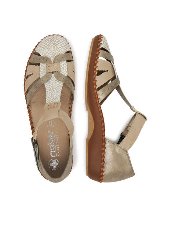 Rieker Rieker Sandali M1650-60 Beige