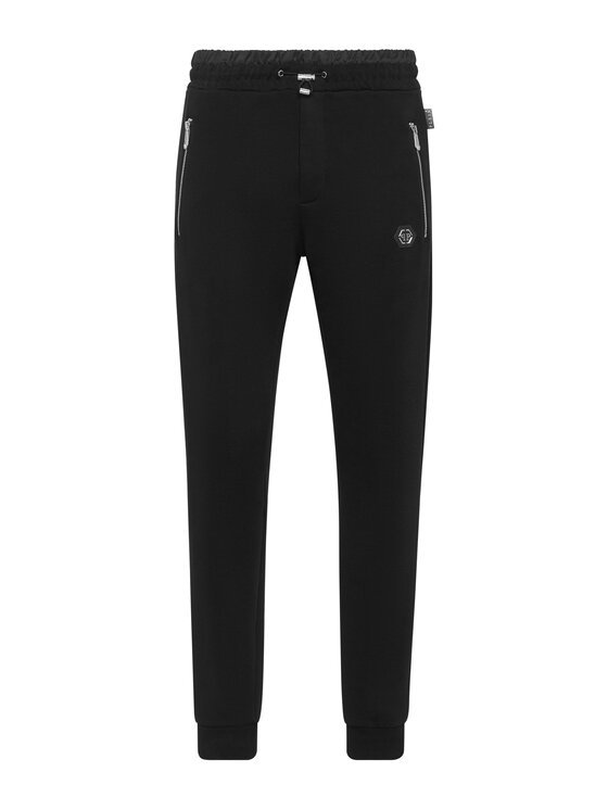 PHILIPP PLEIN PHILIPP PLEIN Joggers kalhoty 22619 Černá Jogger Fit