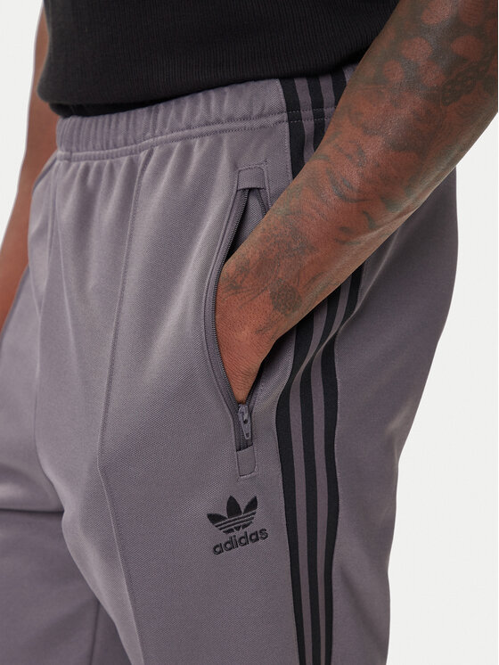 adidas adidas Donji dio trenerke adicolor Classics Beckenbauer JY1274 Siva Slim Fit
