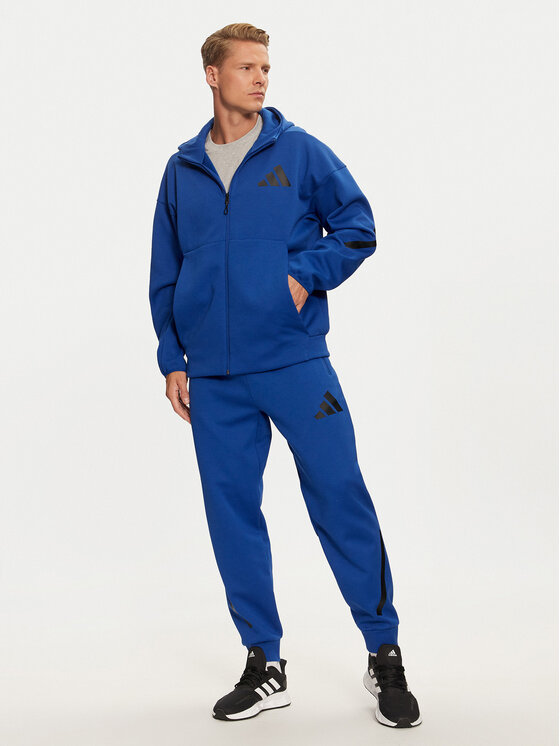 adidas adidas Spodnie dresowe Z.N.E. JF6541 Niebieski Regular Fit