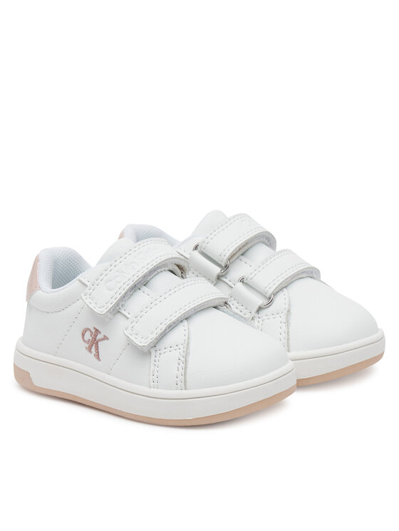 Calvin Klein Jeans Calvin Klein Jeans Laisvalaikio batai Low Cut VelCro V1A9-82007-1355X M Balta