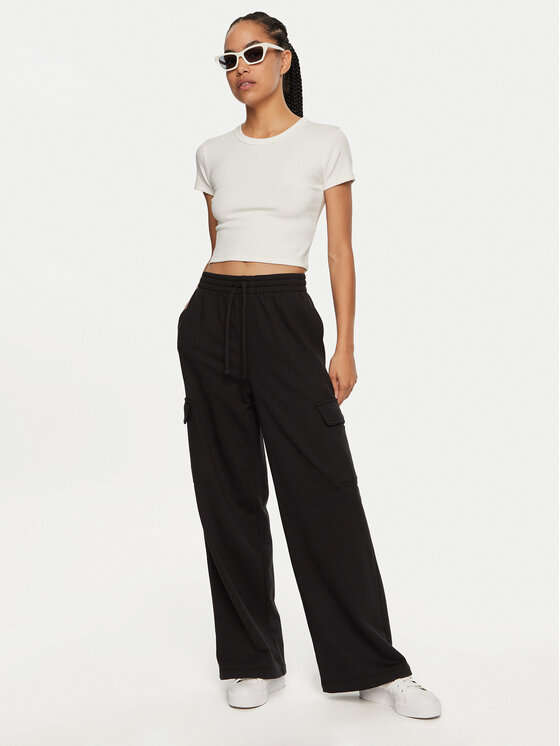 Vans Vans Pantaloni da tuta Frontside VN000HGP Nero Loose Fit