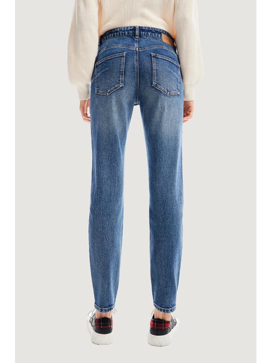 Desigual Desigual Jeansy VIENA Niebieski Slim Fit
