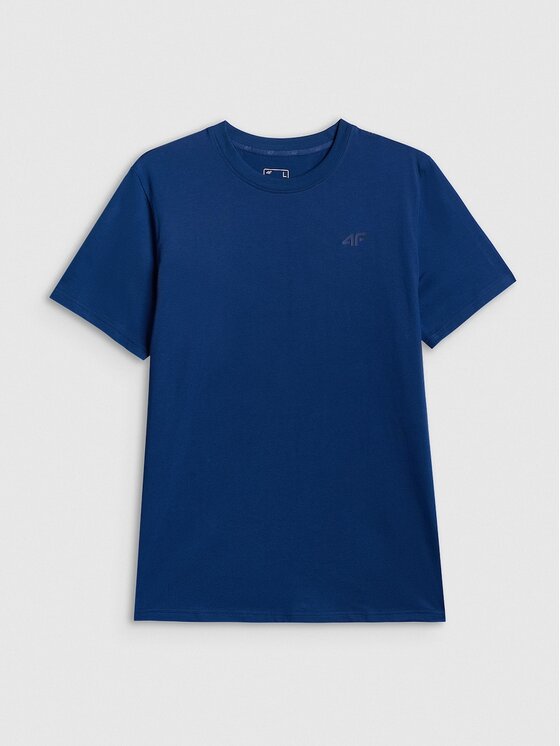4F 4F T-shirt 4FRSS26TTSHM4261-30S Blu scuro Regular Fit