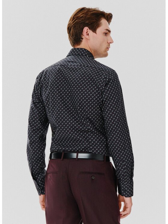 Pako Lorente Pako Lorente Koszula P24WF-1X-028 Czarny Slim Fit