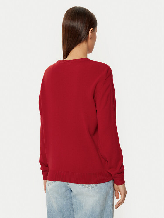YSABEL MORA YSABEL MORA Pulover 70029 Rdeča Regular Fit