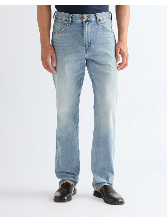 Wrangler Wrangler Jeansy FRONTIER Niebieski Loose Fit