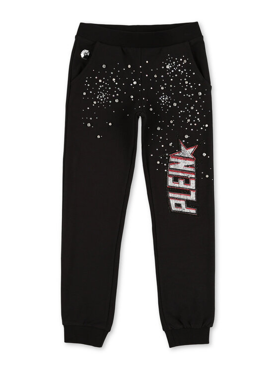 PHILIPP PLEIN PHILIPP PLEIN Spodnie dresowe 27715 Czarny Jogger Fit