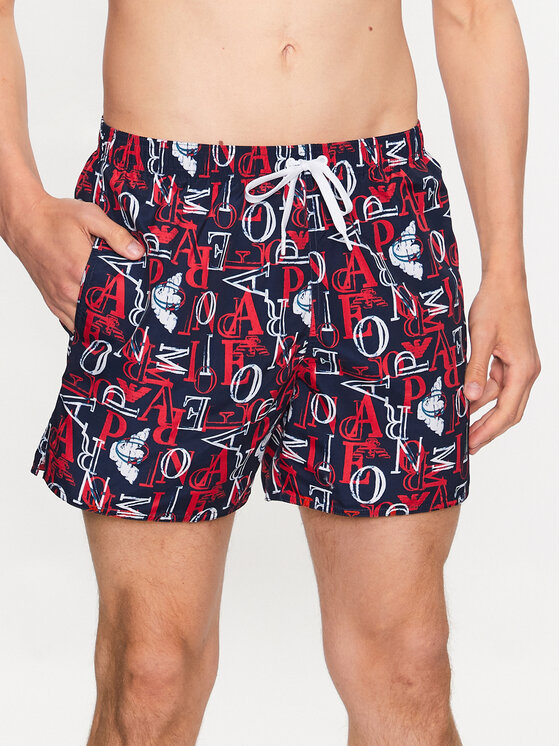 Emporio Armani Underwear Plavecké šortky 211740 3R445 06935 Farebná Regular Fit