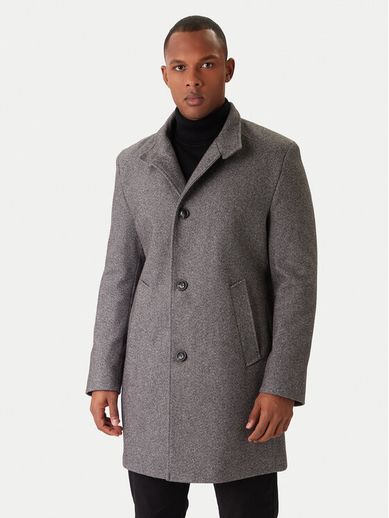 Bugatti Bugatti Übergangsmantel 821429-84204 M Grau Regular Fit