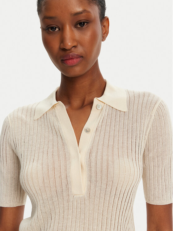 Marella Marella Džemper Torbole 2513361145 Bijela Slim Fit