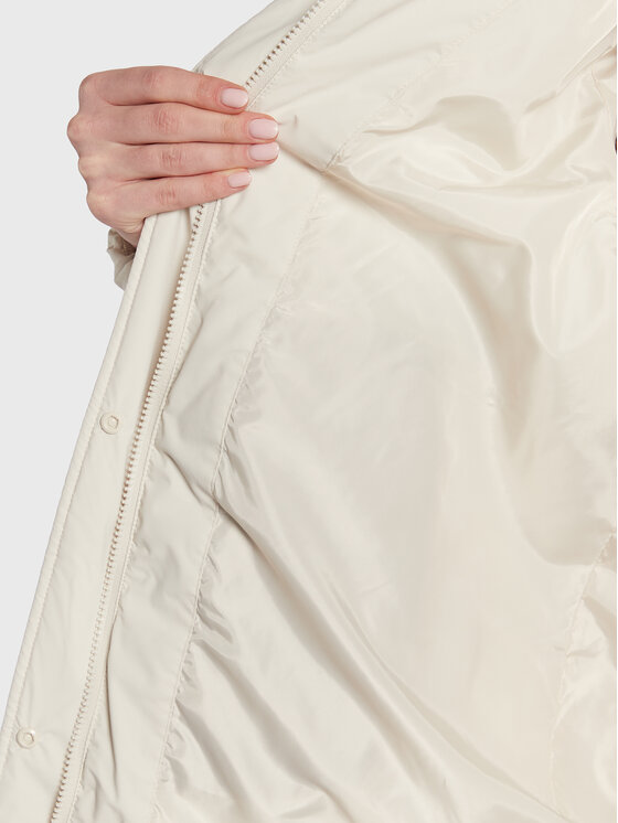 Calvin Klein Jeans Calvin Klein Jeans Winterjacke J20J219817 Écru Regular Fit