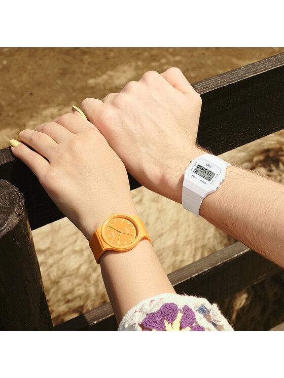 Casio Casio Zegarek MQ-24B-9BEF Pomarańczowy