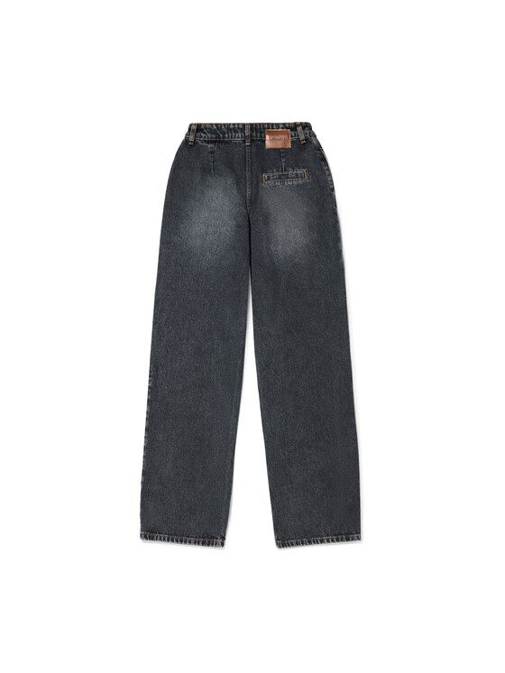 La Mania La Mania Jeansy EDGY Szary Classic Fit