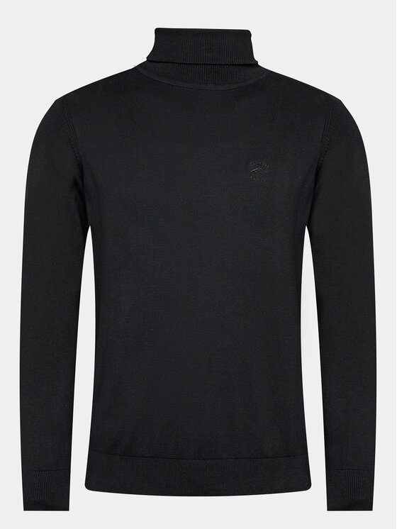 Rollkragenpullover INDICODE, Größe XL Schwarz Van Paul 35-699