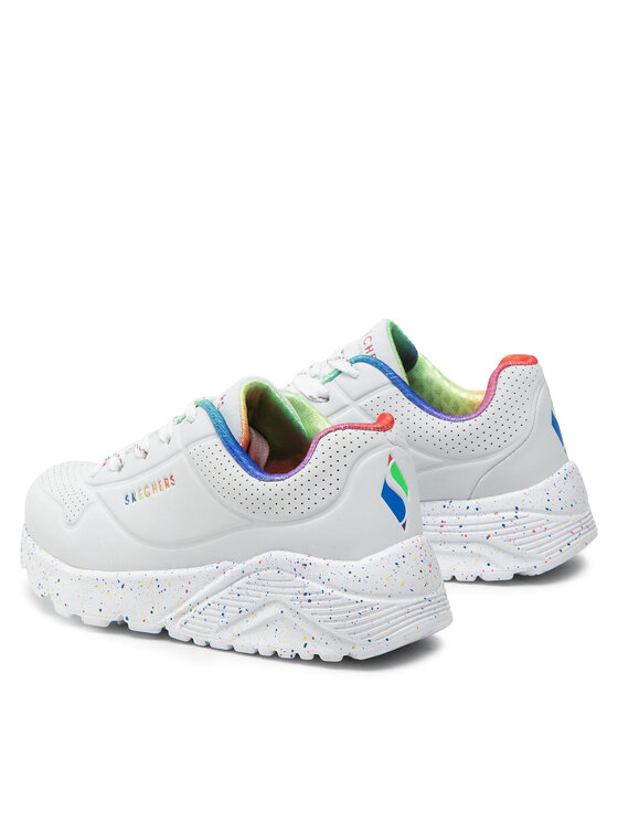 Skechers Skechers Sneakersy Rainbow Speckle 310456L/WMLT Biały