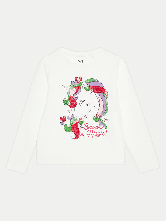 OVS OVS Blusa 2122169 Écru Regular Fit