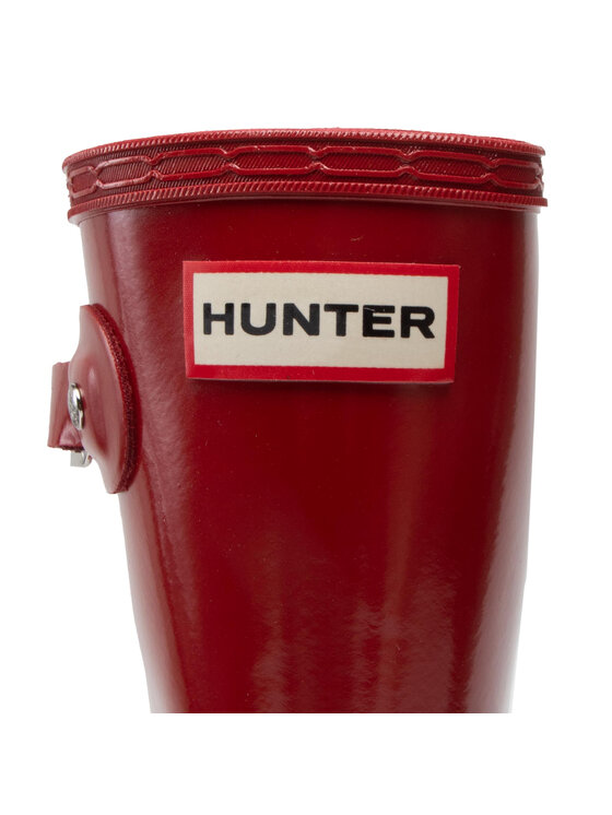 Hunter Hunter Гумени ботуши Original Kids Gloss JFT6000RGL Червен